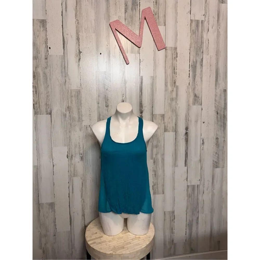 Ambiance green blouse size medium